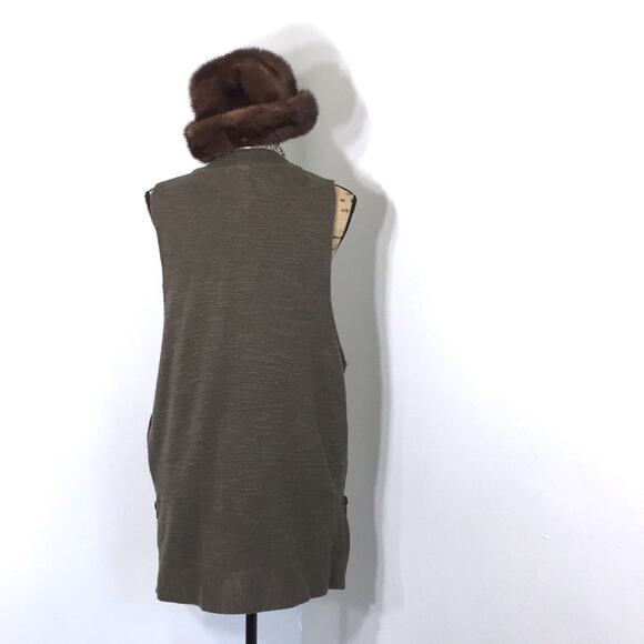 Free People Highway mini Dress vest sz SMALL Oversized - Picture 4 of 9